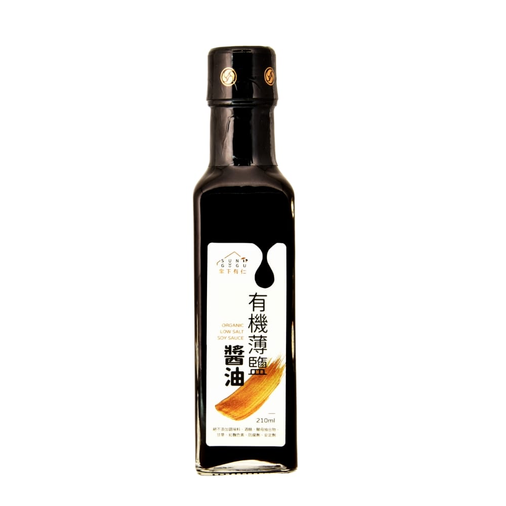 薄鹽醬油 有機薄鹽醬油210ml:圖片 3